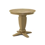 Build Your Own Pedestal Table w/ 36"H Java Gathering Pedestal for Solid Tops - Image 20