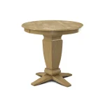 Build Your Own Pedestal Table w/ 36"H Java Gathering Pedestal for Solid Tops - Image 10