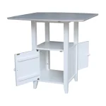 Hampton Collection 36" H Drop Leaf Bistro Table - Image 3