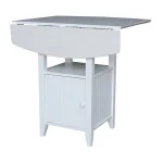 Hampton Collection 36" H Drop Leaf Bistro Table - Image 4