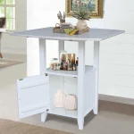 Hampton Collection 36" H Drop Leaf Bistro Table - Image 6