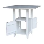 Hampton Collection 36" H Drop Leaf Bistro Table - Image 8