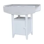Hampton Collection 36" H Drop Leaf Bistro Table - Image 10