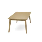 Mid Century Moden Solid Table w/ Flared Legs - Image 33