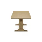 Alexa Trestle Solid Table Top and Base - T-17236TB - Image 14