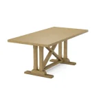 Alexa Trestle Solid Table Top and Base - T-17236TB - Image 17