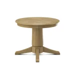 Build Your Own Pedestal Table w/ 30"H Transitional Pedestal for Solid Tops - Image 9