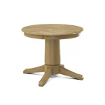 Build Your Own Pedestal Table w/ 30"H Transitional Pedestal for Solid Tops - Image 12