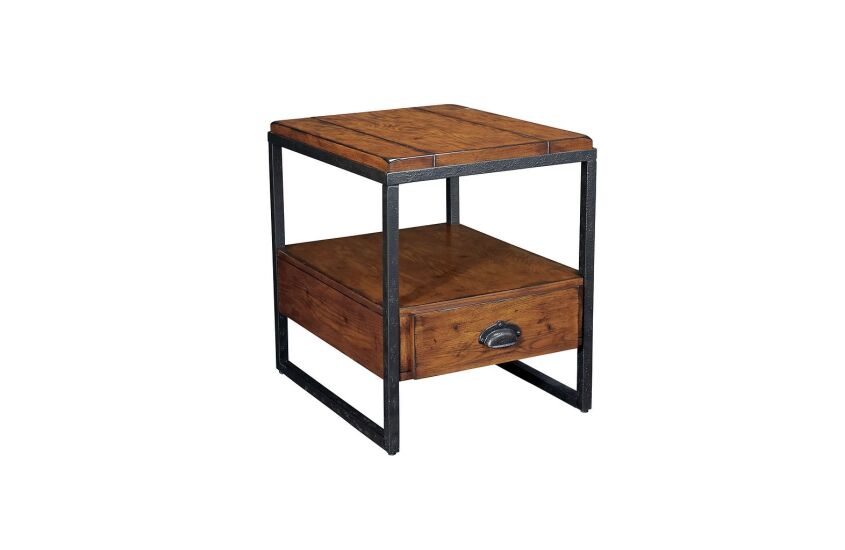 Baja Rectangular Drawer End Table