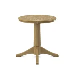 Build Your Own Pedestal Table w/30"H Small Transitional Pedestal - Image 5