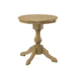 Build Your Own Pedestal Table w/ 30" Round Tabletop w/ Half Bullnose Edge - Image 8