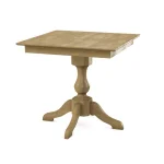 Build Your Own Pedestal Table w/ 36" Square Tabletop w/ Reverse Bevel Edge - Image 34