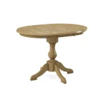 Build Your Own Pedestal Table w/ 36 x 48" Extension Tabletop w/Half Bullnose Edge
