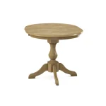 Build Your Own Pedestal Table w/ 36 x 48" Extension Tabletop w/Half Bullnose Edge - Image 13