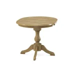 Build Your Own Pedestal Table w/ 36 x 48" Extension Tabletop w/Half Bullnose Edge - Image 15