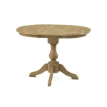 Build Your Own Pedestal Table w/ 36 x 48" Extension Tabletop w/Half Bullnose Edge - Image 24