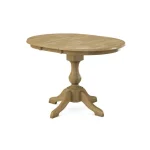 Build Your Own Pedestal Table w/ 36 x 48" Extension Tabletop w/Half Bullnose Edge - Image 27