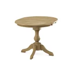 Build Your Own Pedestal Table w/ 36 x 48" Extension Tabletop w/Half Bullnose Edge - Image 34