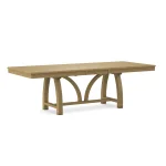 Portico Extension Table Top w/ Arches Table Base - T-4074XB