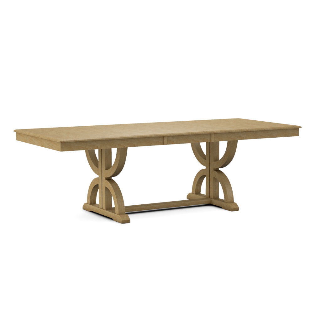 Portico Extension Table Top w/ Palmetto Table Base - T-4084STB