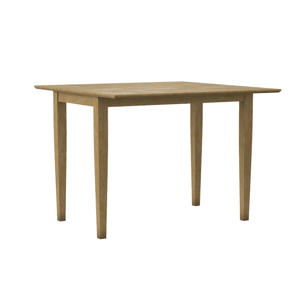 Square Drop Leaf Shaker Table
