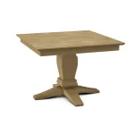 Build Your Own Pedestal Table w/42" Square Top w. Reverse Bevel Edge - Image 21