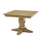 Build Your Own Pedestal Table w/42" Square Top w. Reverse Bevel Edge - Image 25