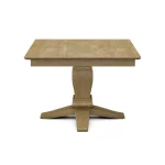 Build Your Own Pedestal Table w/42" Square Top w. Reverse Bevel Edge - Image 32