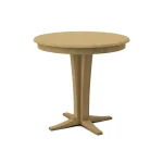 Build Your Own Pedestal Table w/ 36"H Verona Pub Pedestal for Solid Tops