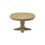 Build Your Own Pedestal Table w/ 48" x 66" Butterfly Leaf Extension Tabletop w/Half Bullnose Edge - Image 26