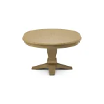 Build Your Own Pedestal Table w/ 48" x 66" Butterfly Leaf Extension Tabletop w/Half Bullnose Edge - Image 27
