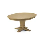 Build Your Own Pedestal Table w/ 48" x 66" Butterfly Leaf Extension Tabletop w/Half Bullnose Edge - Image 33