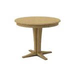 Build Your Own Pedestal Table w/ 30"H Verano Pedestal for Solid Tops