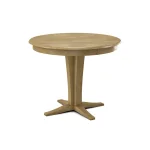 Build Your Own Pedestal Table w/ 30"H Verano Pedestal for Solid Tops - Image 3