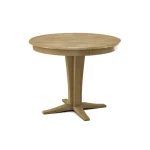 Build Your Own Pedestal Table w/ 30"H Verano Pedestal for Solid Tops - Image 5