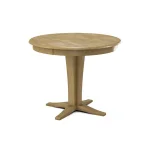 Build Your Own Pedestal Table w/ 30"H Verano Pedestal for Solid Tops - Image 35