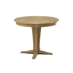 Build Your Own Pedestal Table w/ 30"H Verano Pedestal for Solid Tops - Image 11