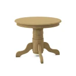 Build Your Own Pedestal Table w/ 30"H Turned Pedestal for Solid Tops - Image 6