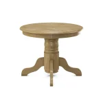 Build Your Own Pedestal Table w/ 30"H Turned Pedestal for Solid Tops - Image 9