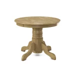 Build Your Own Pedestal Table w/ 30"H Turned Pedestal for Solid Tops - Image 17