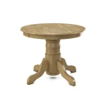 Build Your Own Pedestal Table w/ 30"H Turned Pedestal for Solid Tops - Image 19