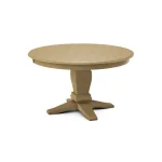 Build Your Own Pedestal Table w/ 52" Round Tabletop w/Reverse Bevel Edge - Image 12