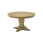 Build Your Own Pedestal Table w/ 52" Round Tabletop w/Reverse Bevel Edge - Image 17