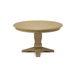 Build Your Own Pedestal Table w/ 52" Round Tabletop w/Reverse Bevel Edge - Image 23