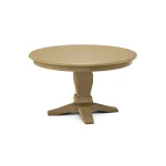 Build Your Own Pedestal Table w/ 52" Round Tabletop w/Reverse Bevel Edge - Image 4