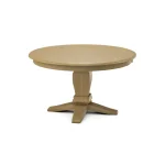 Build Your Own Pedestal Table w/ 52" Round Tabletop w/Reverse Bevel Edge - Image 33