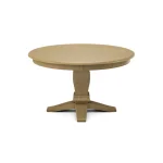 Build Your Own Pedestal Table w/ 52" Round Tabletop w/Reverse Bevel Edge - Image 5