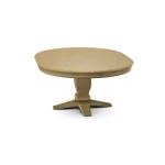 Build Your Own Pedestal Table w/ 54" x 72" Butterfly Leaf Extension Top w/Half Bullnose Edge - Image 13