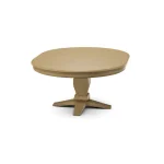 Build Your Own Pedestal Table w/ 54" x 72" Butterfly Leaf Extension Top w/Half Bullnose Edge - Image 15