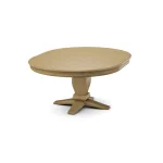 Build Your Own Pedestal Table w/ 54" x 72" Butterfly Leaf Extension Top w/Half Bullnose Edge - Image 34